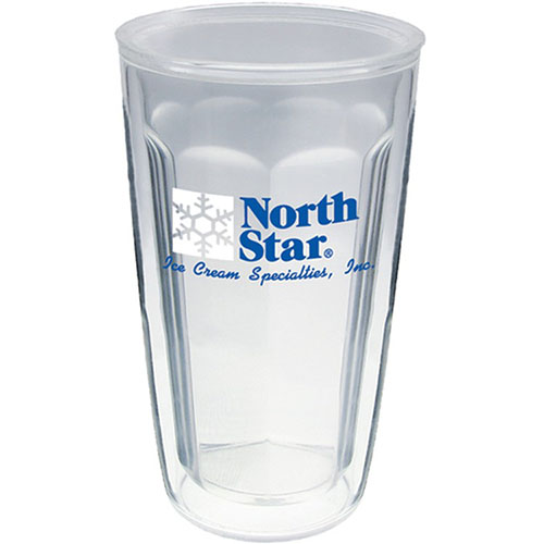 16 oz screen printed tumbler